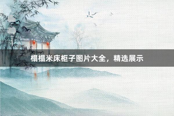榻榻米床柜子图片大全，精选展示